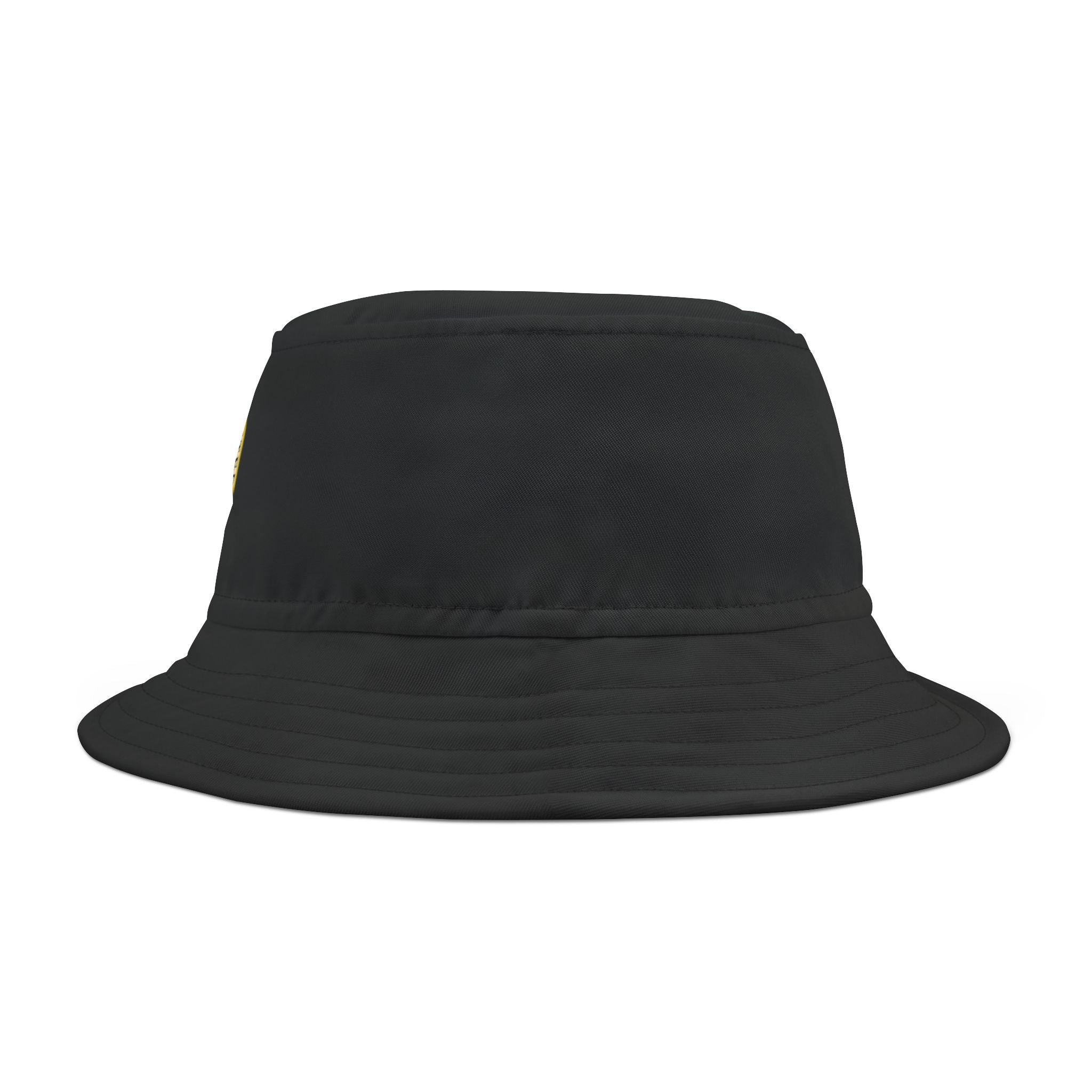 Montaga Seal Bucket Hat Casual Headwear in Black