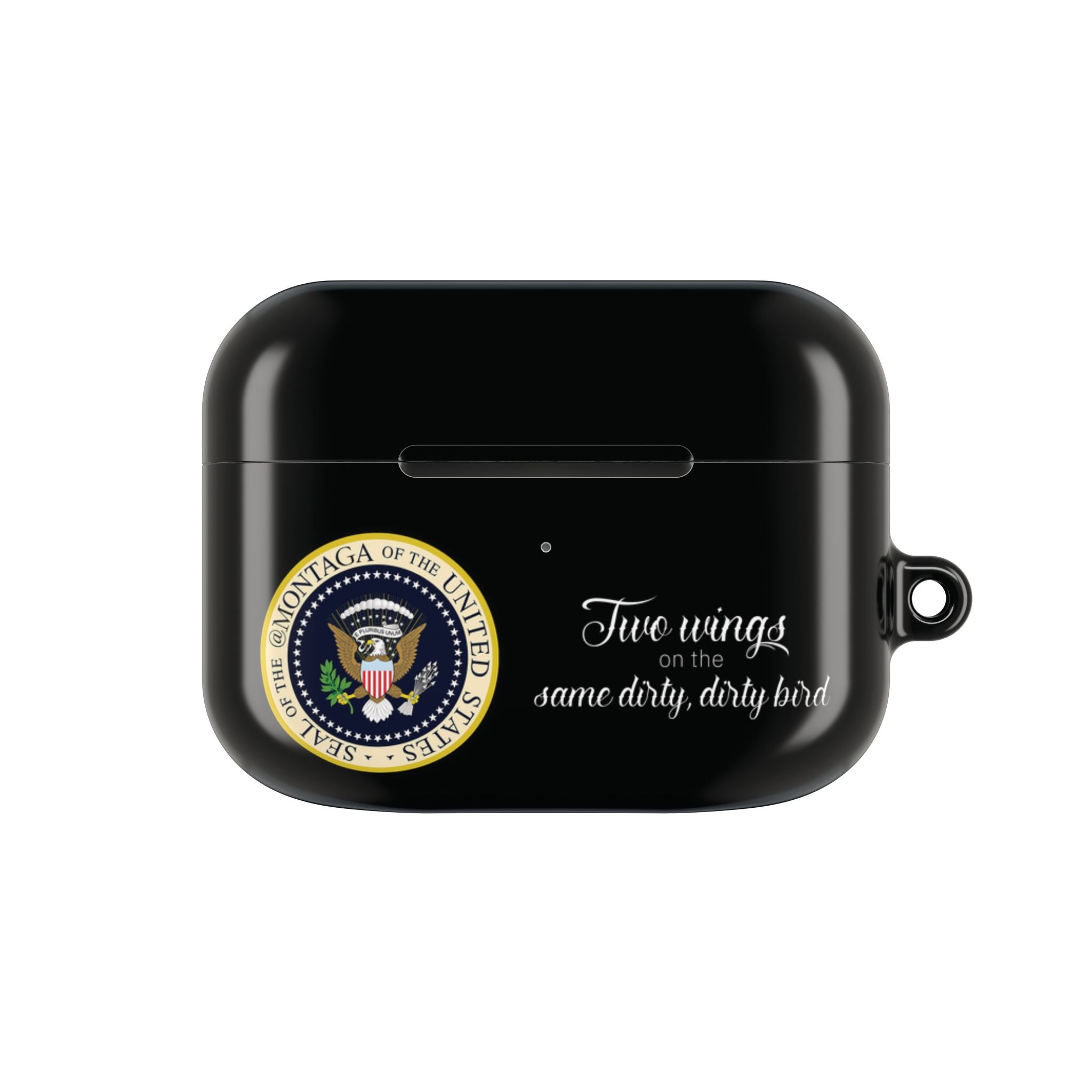 Montaga Podcast | Tony X Collection AirPod Cases | Unique Designs for Patriotic Souls, Gift for Music Lovers, USA Lovers,