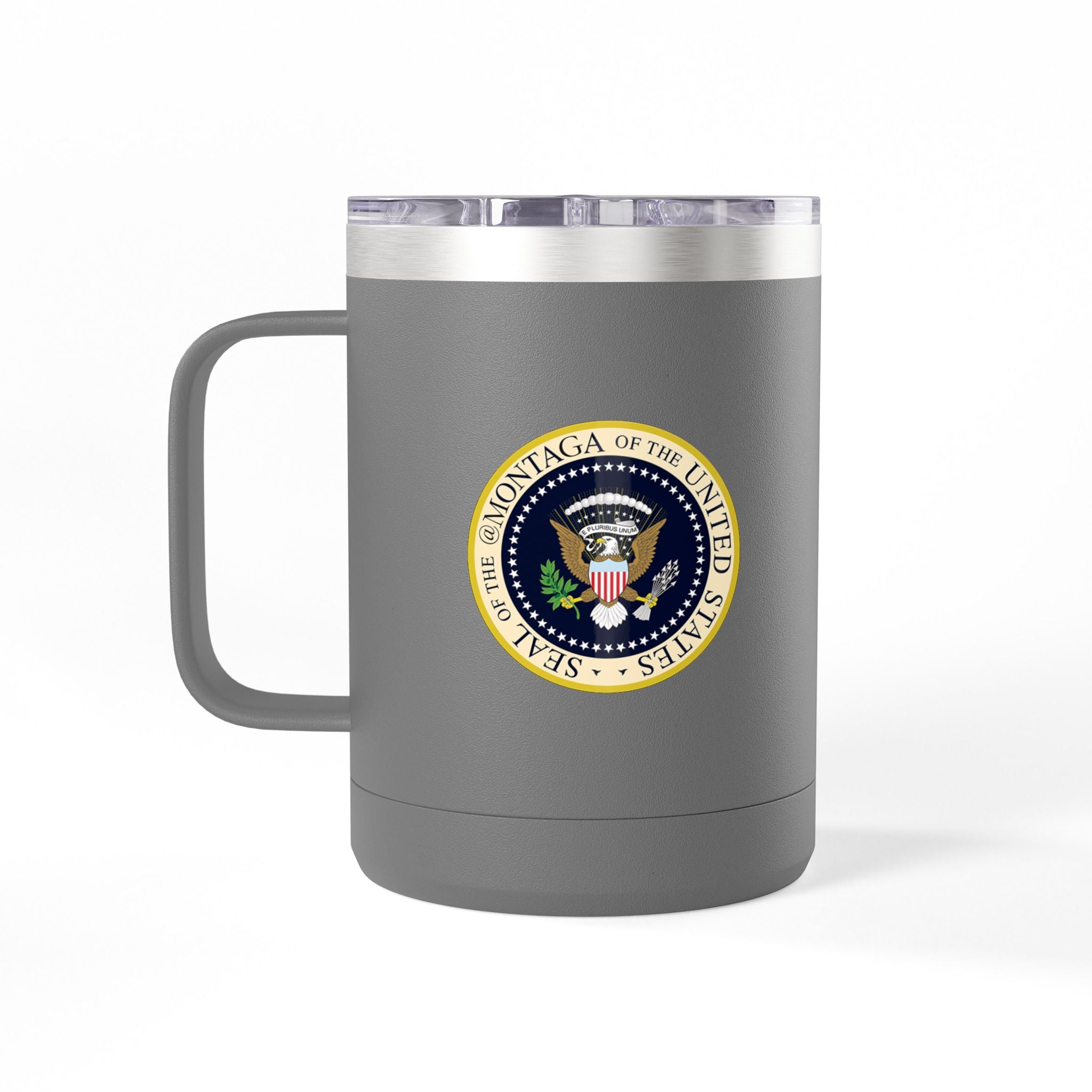 Montaga Seal Stainless Steel Leakproof Coffee Mug Tumbler, 15oz