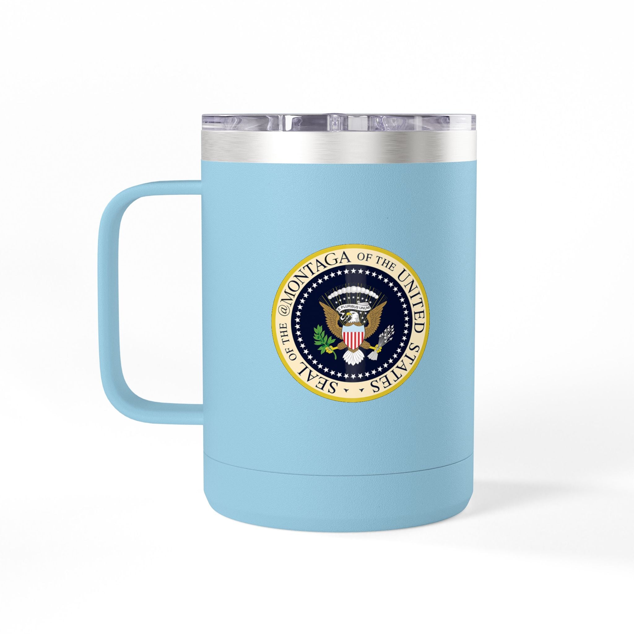 Montaga Seal Stainless Steel Leakproof Coffee Mug Tumbler, 15oz
