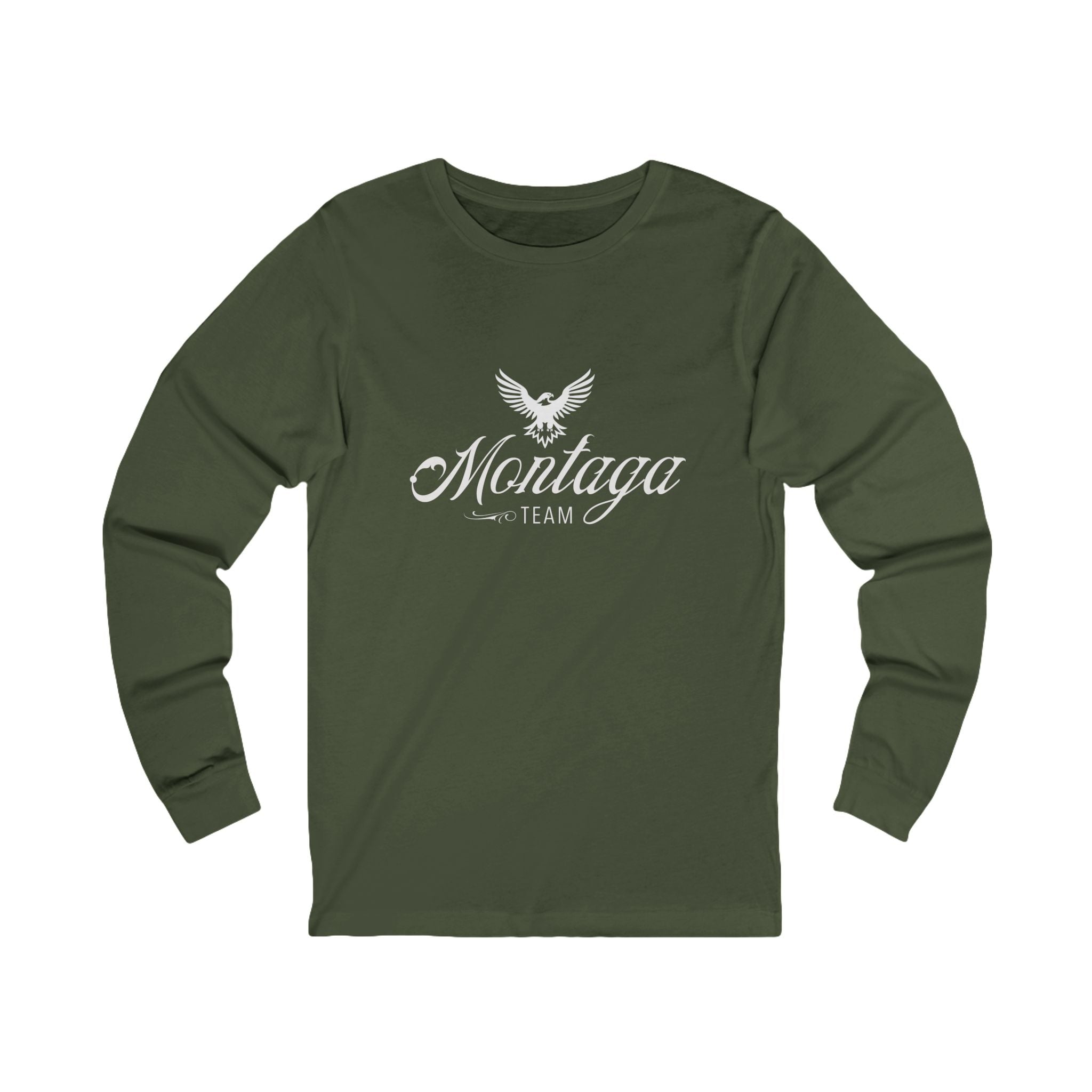 Team Montaga Long Sleeve Tee, Unisex Long Sleeve T-Shirt.