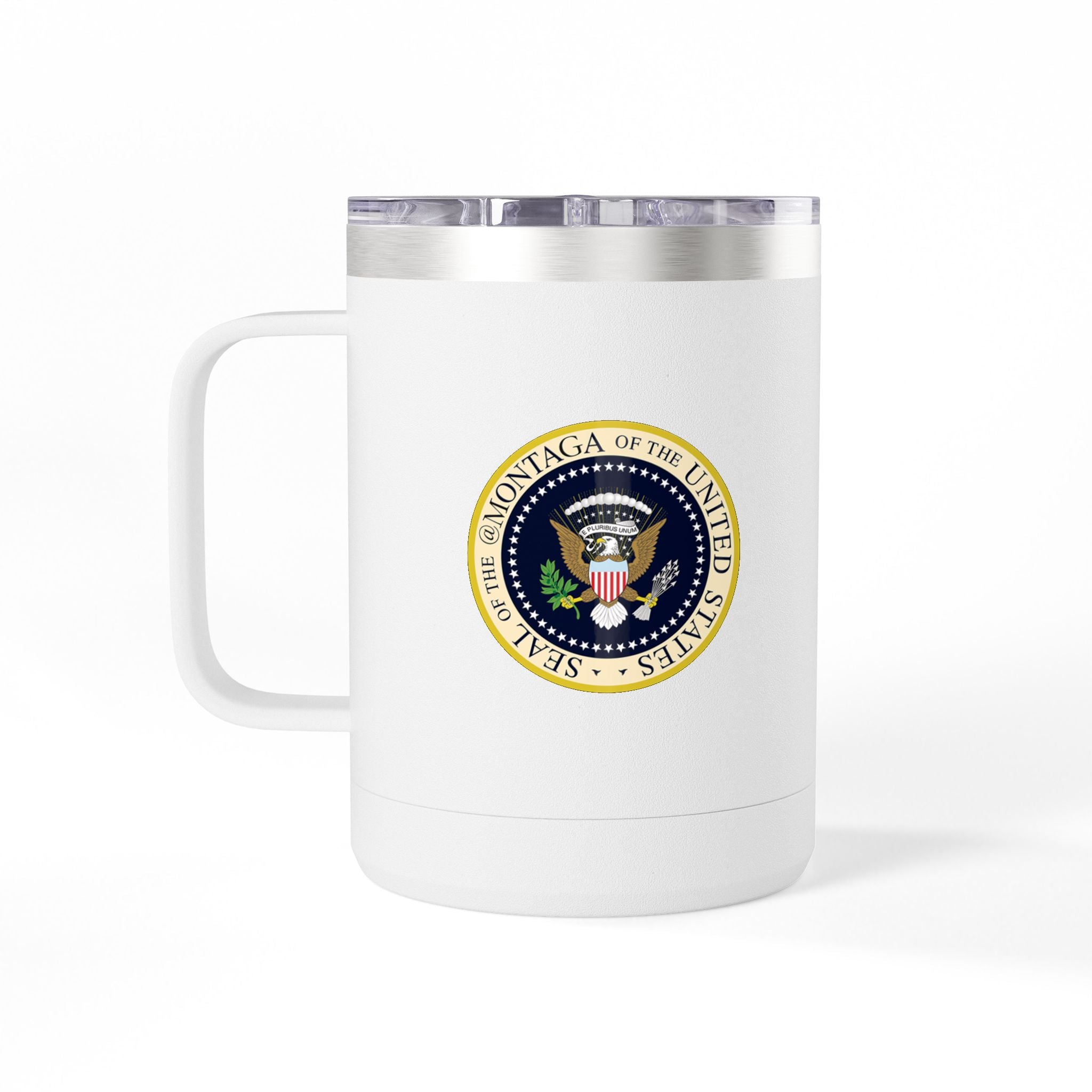 Montaga Seal Stainless Steel Leakproof Coffee Mug Tumbler, 15oz