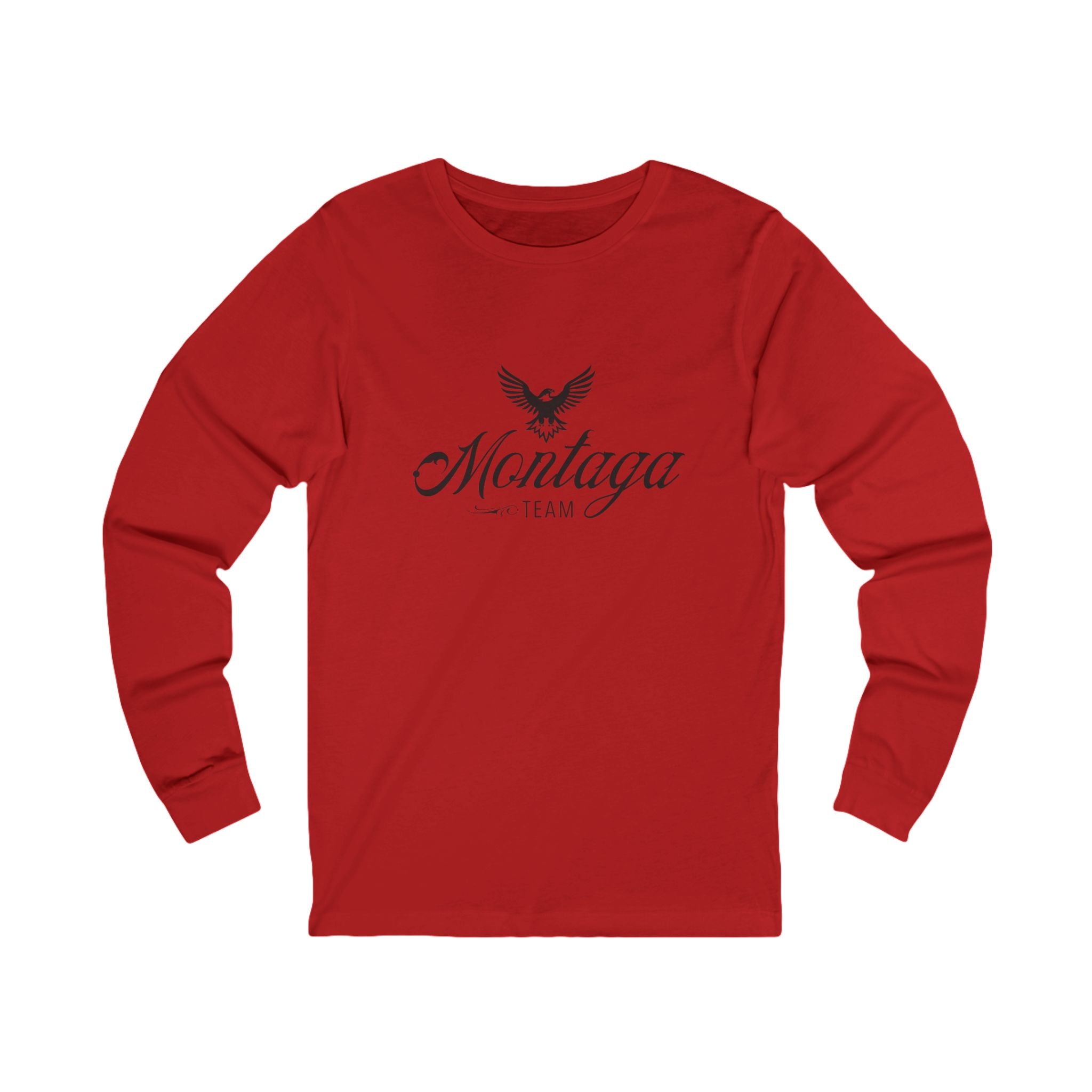 Team Montaga Long Sleeve Tee, Unisex Long Sleeve T-Shirt.