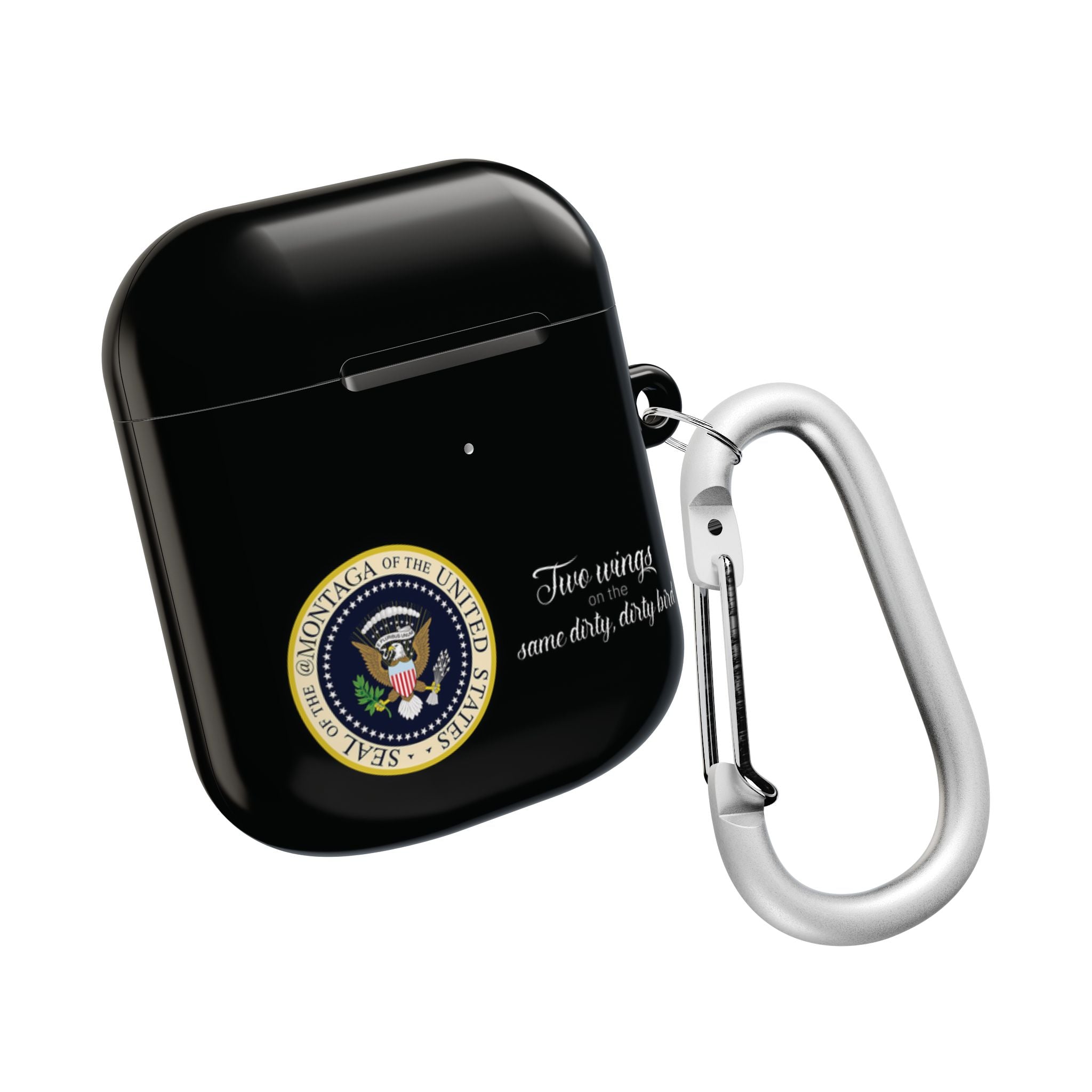 Montaga Podcast | Tony X Collection AirPod Cases | Unique Designs for Patriotic Souls, Gift for Music Lovers, USA Lovers,