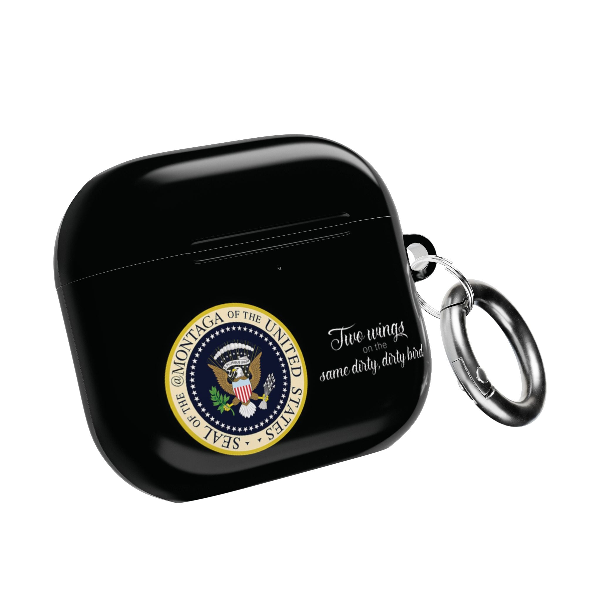 Montaga Podcast | Tony X Collection AirPod Cases | Unique Designs for Patriotic Souls, Gift for Music Lovers, USA Lovers,