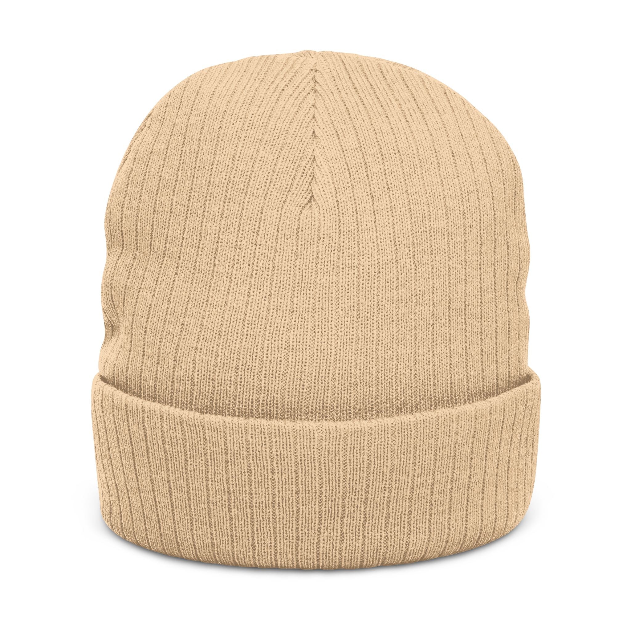 Freedom Isn't Free Unisex Ribbed Knit Beanie: Light colors
