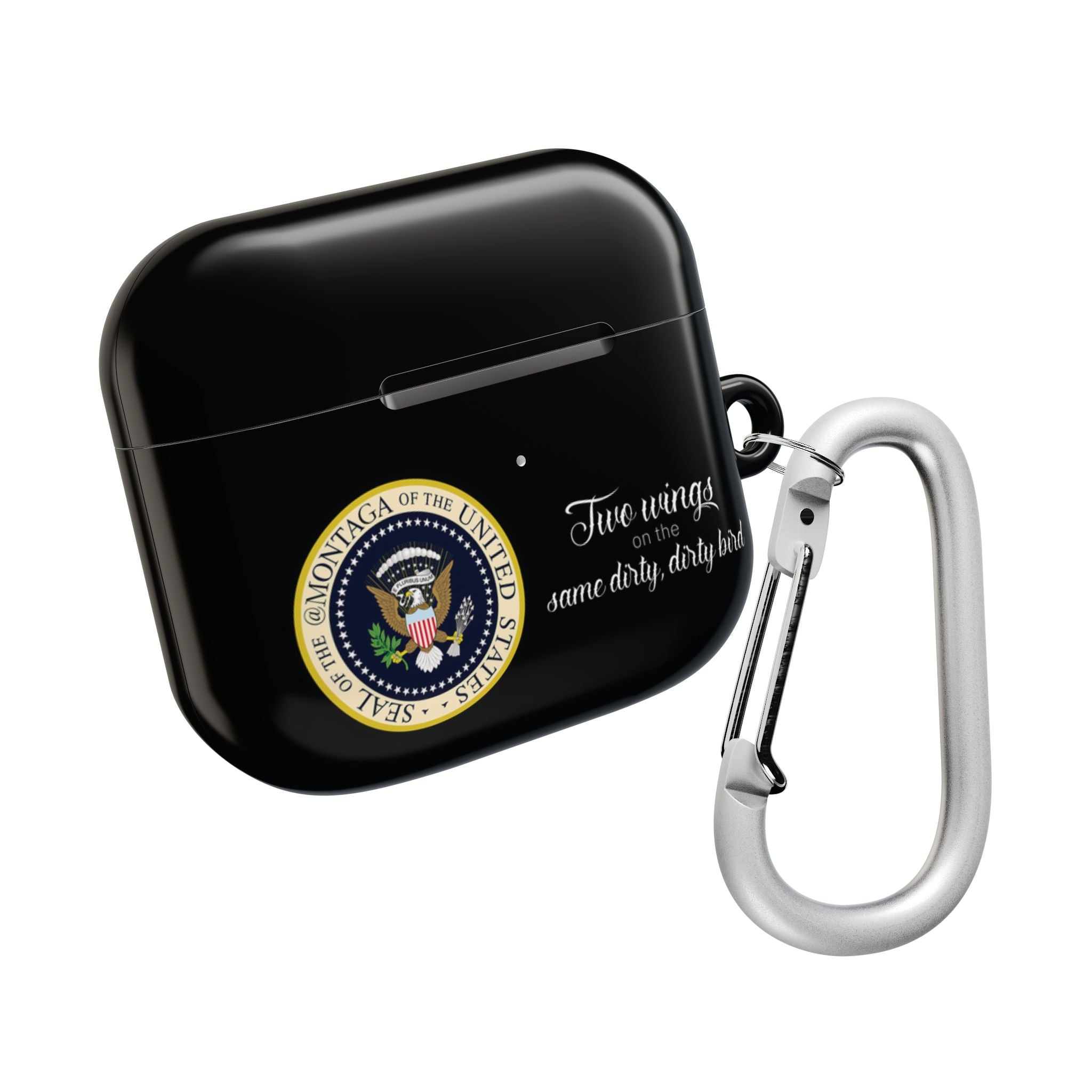 Montaga Podcast | Tony X Collection AirPod Cases | Unique Designs for Patriotic Souls, Gift for Music Lovers, USA Lovers,