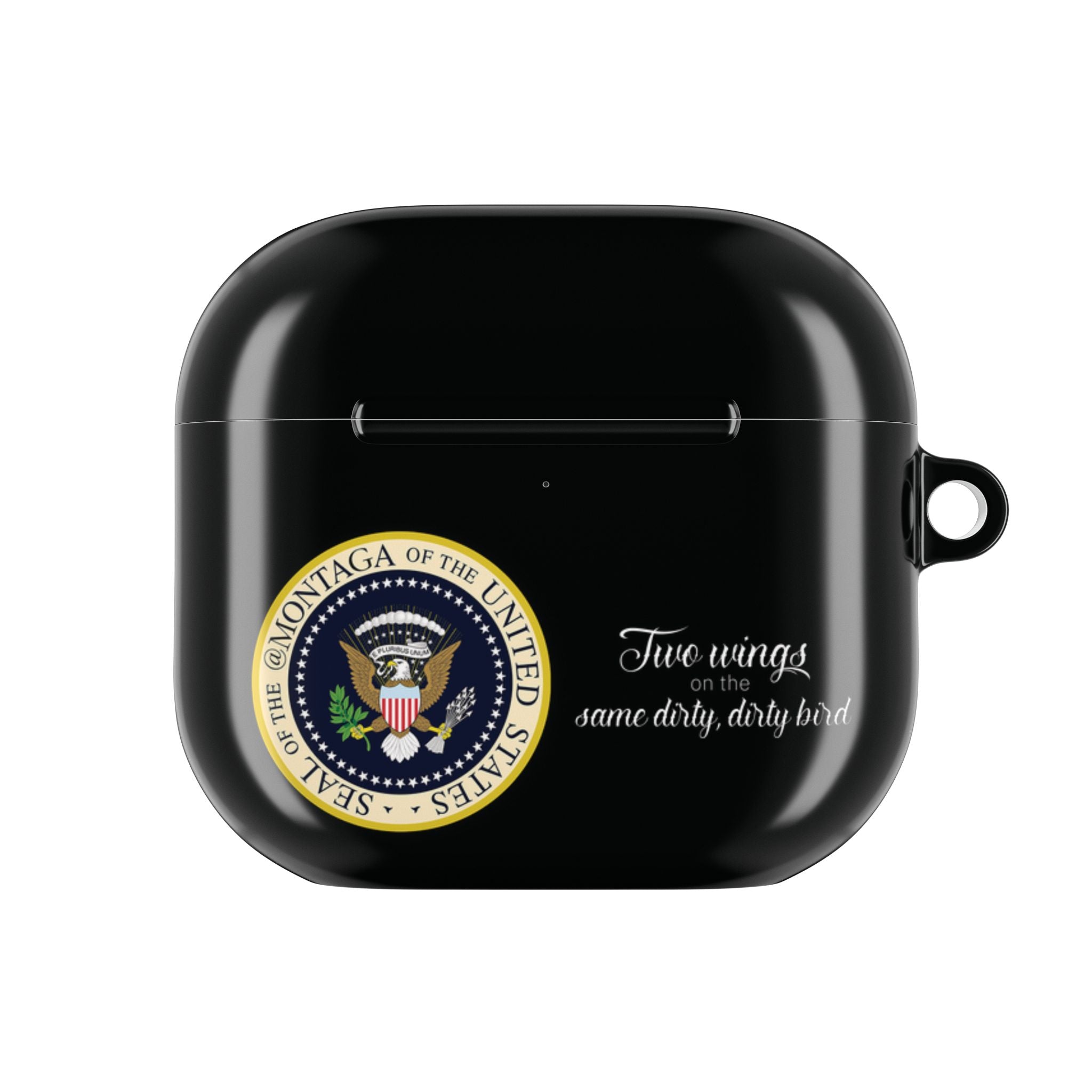 Montaga Podcast | Tony X Collection AirPod Cases | Unique Designs for Patriotic Souls, Gift for Music Lovers, USA Lovers,