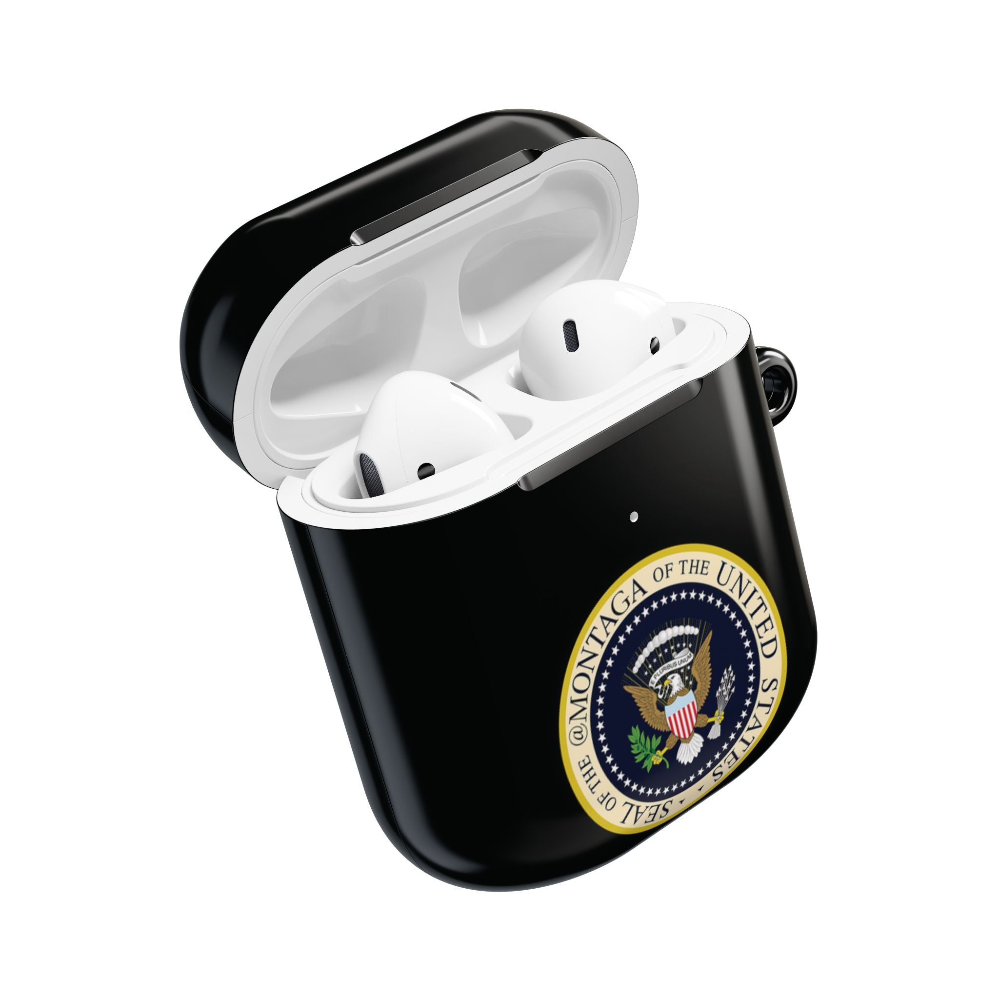 Montaga Podcast | Tony X Collection AirPod Cases | Unique Designs for Patriotic Souls, Gift for Music Lovers, USA Lovers,