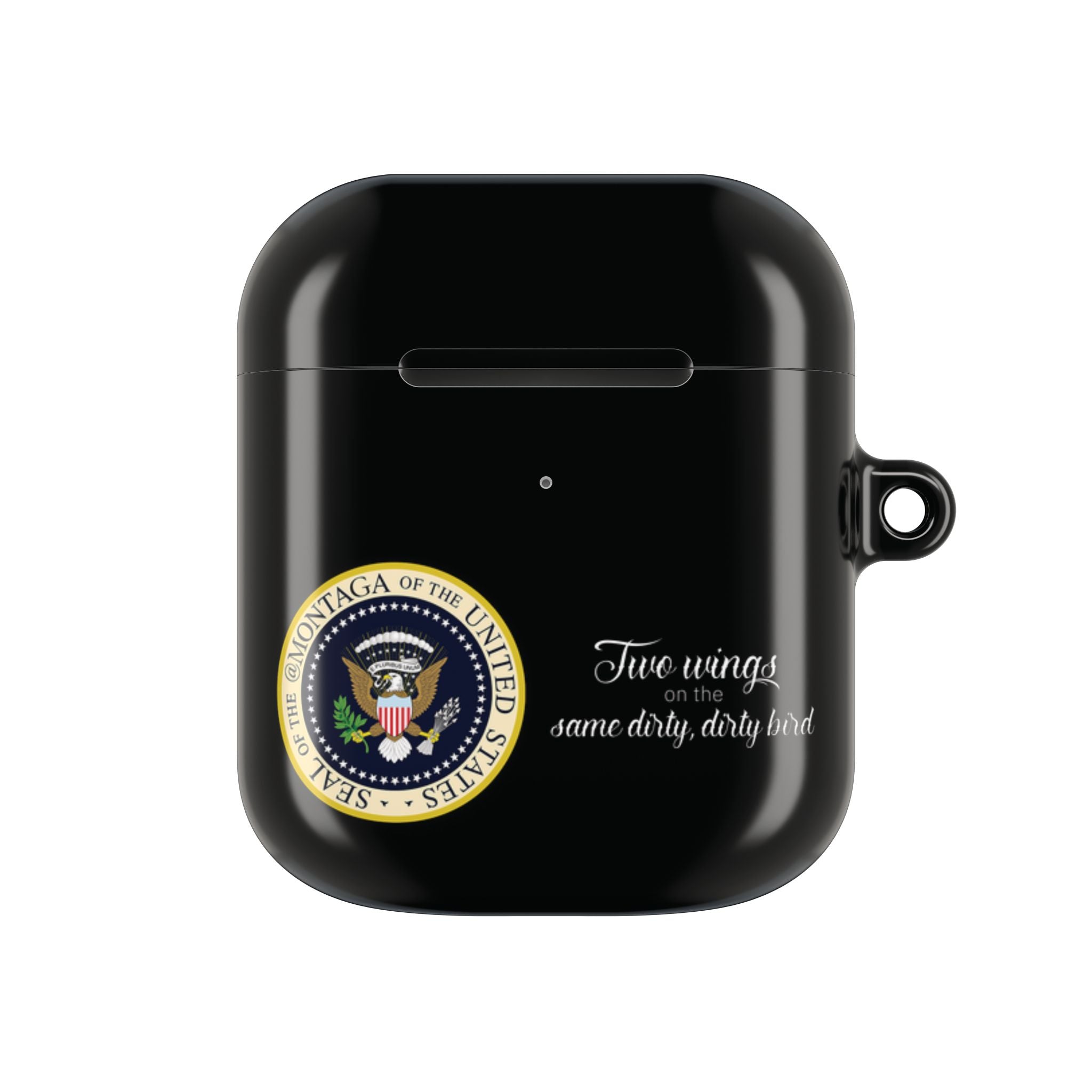 Montaga Podcast | Tony X Collection AirPod Cases | Unique Designs for Patriotic Souls, Gift for Music Lovers, USA Lovers,