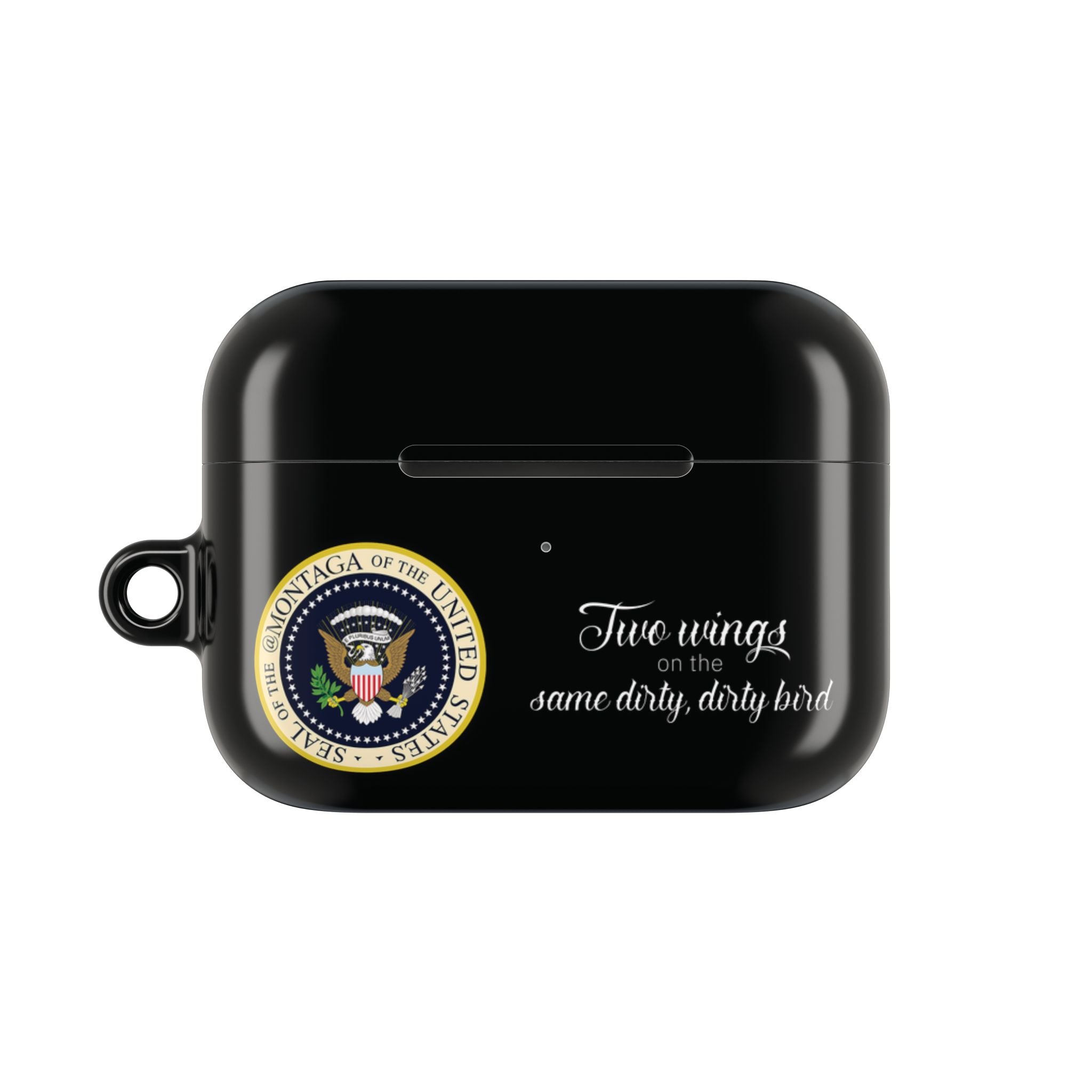 Montaga Podcast | Tony X Collection AirPod Cases | Unique Designs for Patriotic Souls, Gift for Music Lovers, USA Lovers,
