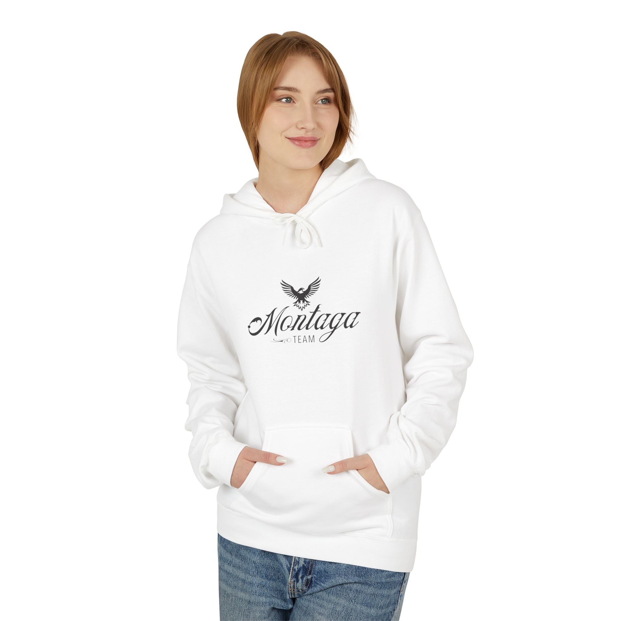 Team Montaga Fleece Hoodie - Cozy Unisex Pullover.