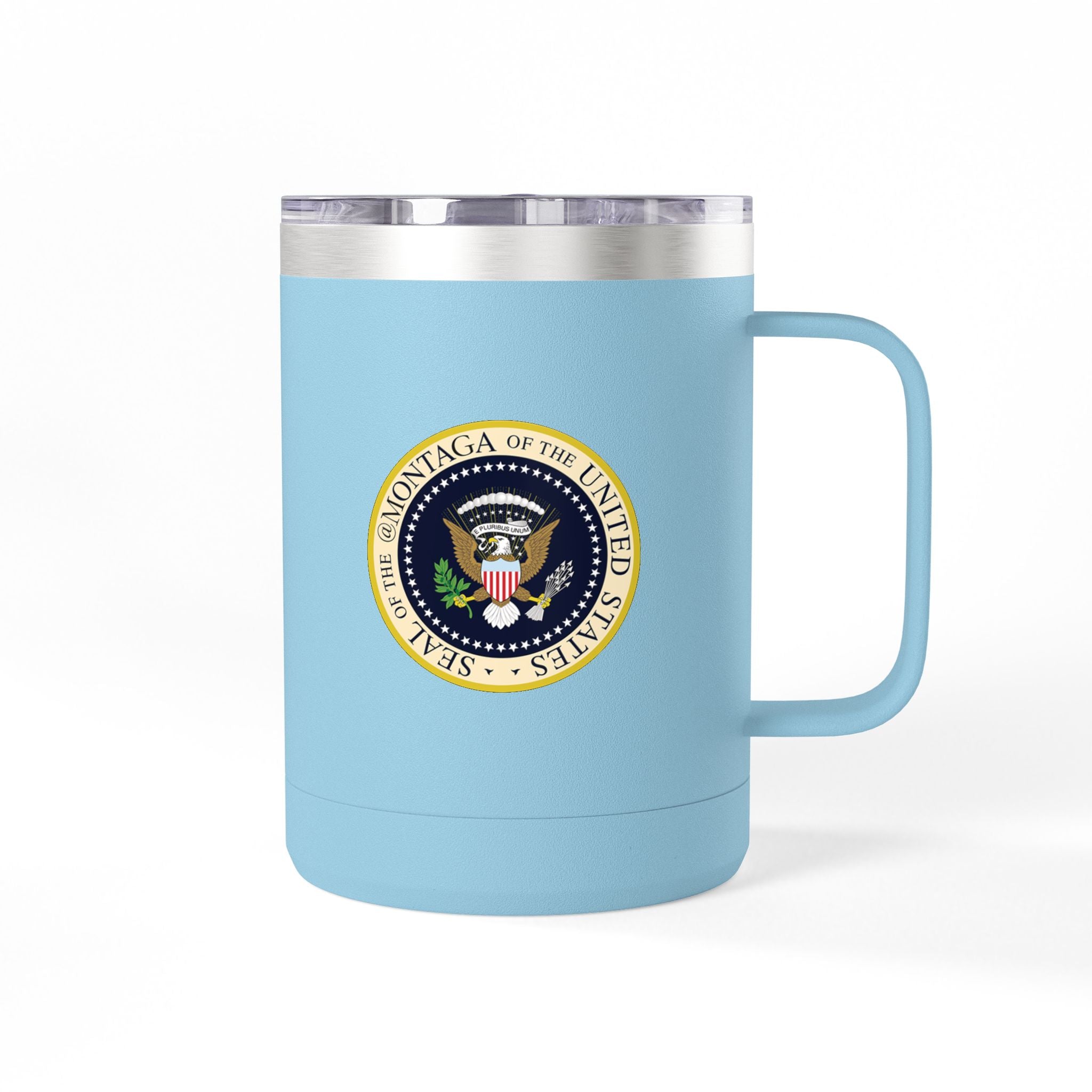 Montaga Seal Stainless Steel Leakproof Coffee Mug Tumbler, 15oz