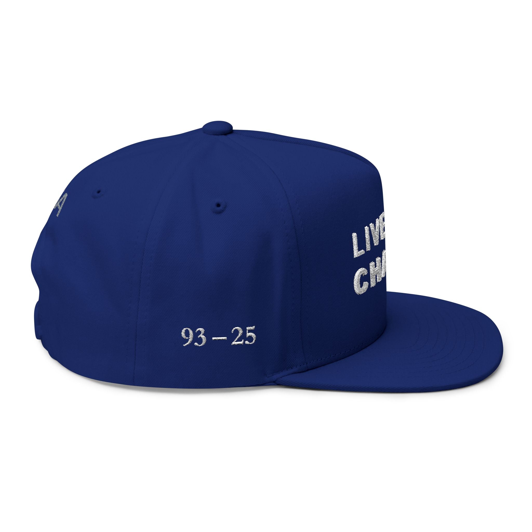 Live Like Charlie Flat Bill Cap | Custom Embroidery