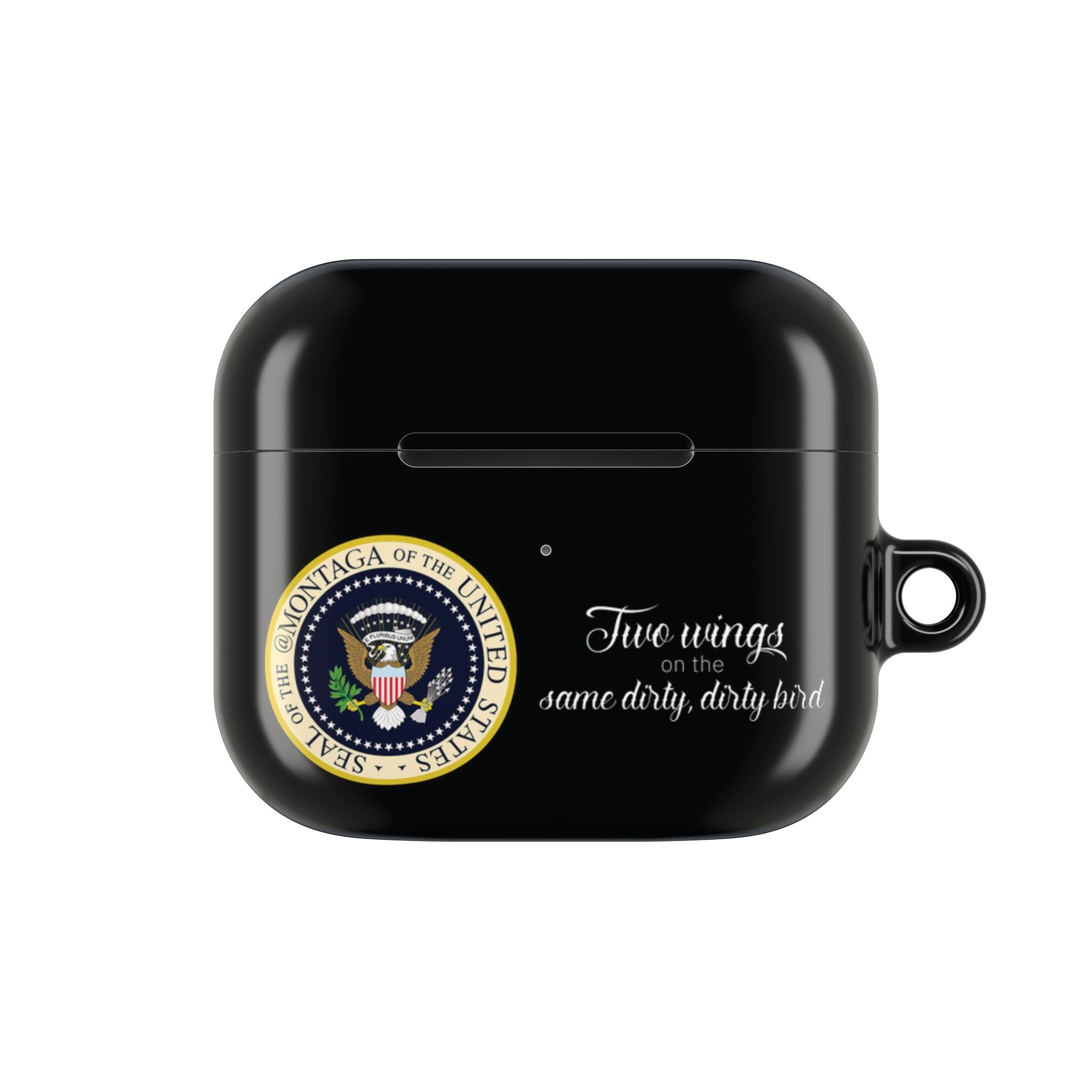 Montaga Podcast | Tony X Collection AirPod Cases | Unique Designs for Patriotic Souls, Gift for Music Lovers, USA Lovers,
