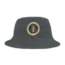 Montaga Seal Bucket Hat Casual Headwear in Dark Grey