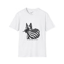 Belgian Malinois Graphic Tee - Casual Fit, Unisex Softstyle Crew-Neck.