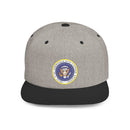 The Montaga Podcast Stylish Flat Bill Snapback Hat.