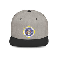 The Montaga Podcast Stylish Flat Bill Snapback Hat.