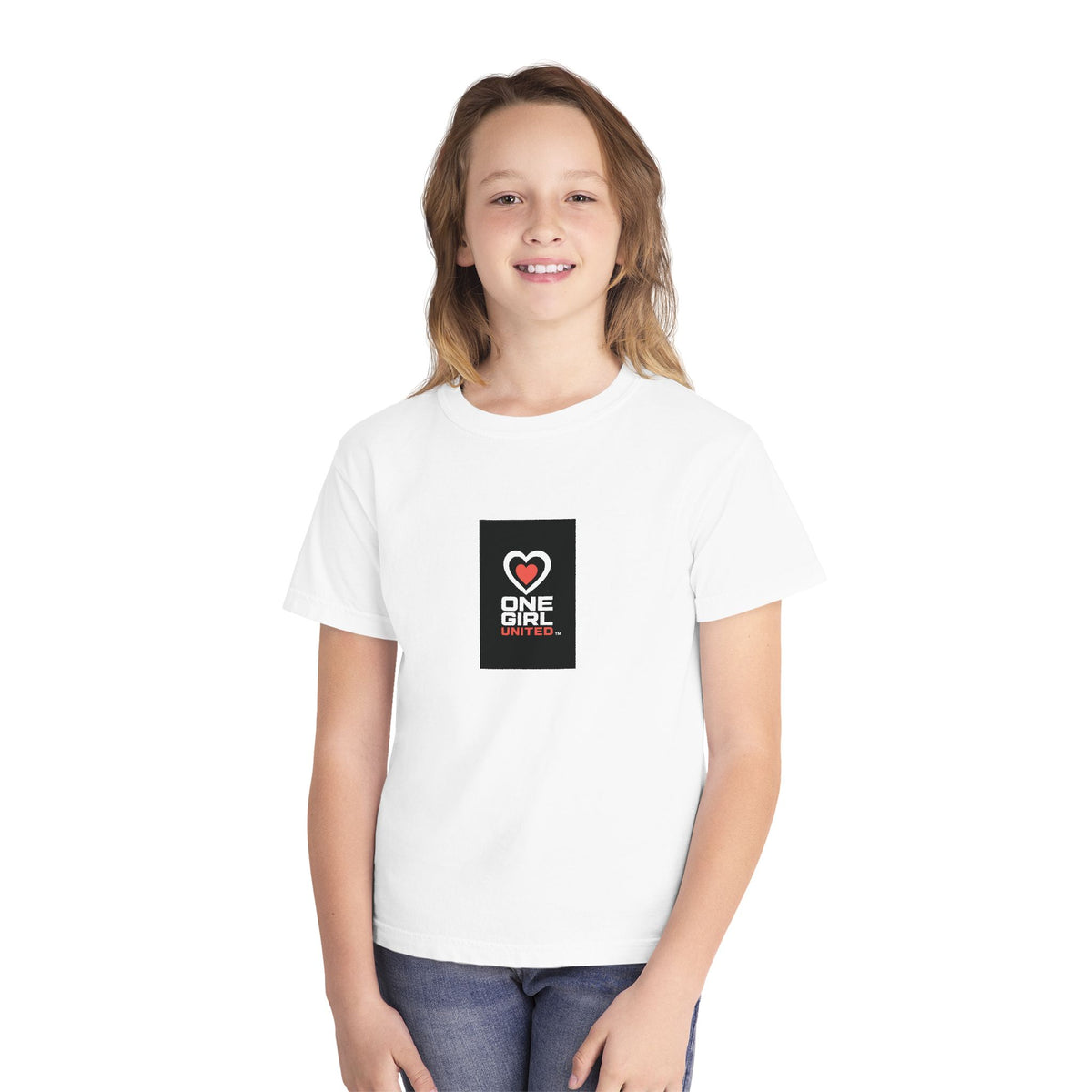 One Girl United Short Sleeve Youth Tee
