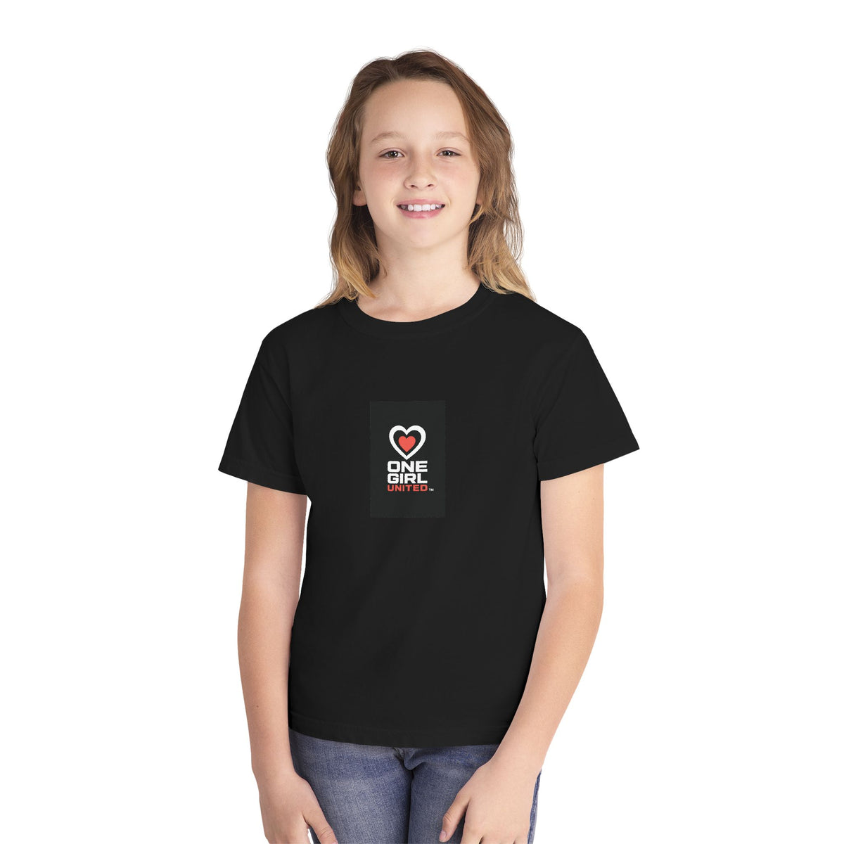 One Girl United Short Sleeve Youth Tee