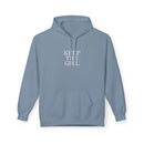 "Keep The Girl | Become The Woman" Fleece Hoodie - Cozy Pullover.
