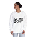 All American Cat Sweatshirt, Unisex Cozy Casual Wear