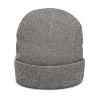 One Girl United Unisex Ribbed Knit Beanie: Light colors