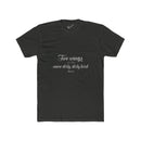 "Two Wings on the same dirty , dirty bird" Tee: Tapered Fit, Unisex Lightweight Combed Cotton Crew Neck.