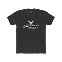Team Montaga Tee: Tapered Fit, Unisex Lightweight Combed Cotton Crew Neck.
