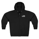 Team Montaga Unisex Zip Hoodie with Team Montaga and Flag Design.