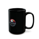 We The People Coffee Co. Ceramic Mug in black: 11oz & 15oz sizes