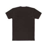 "Hello My Name is Daddy" Tee: Green name tag design. Tapered Fit, Combed Cotton Crew Neck.