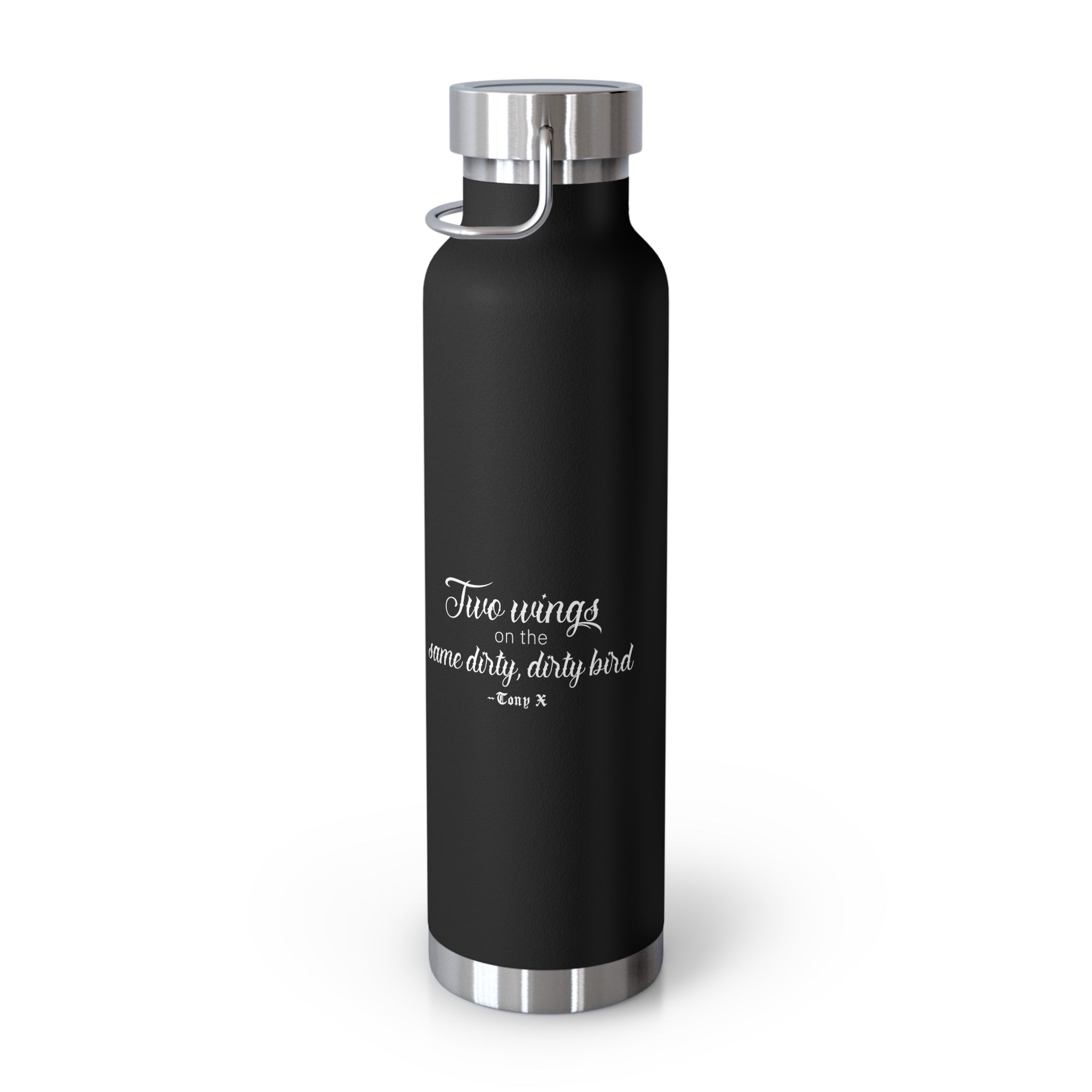 "Two Wings" Vacuum Insulated Water Bottle, Travel Flask for Outdoors, Sports, Work, Hiking