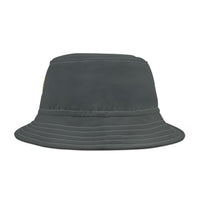 Montaga Seal Bucket Hat Casual Headwear in Dark Grey