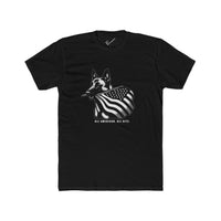 Belgian Malinois Tee: Tapered Fit, Unisex Lightweight Combed Cotton Crew Neck.
