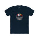 We The People Coffee Co. Tee: Tapered Fit, Unisex Lightweight Combed Cotton Crew Neck.