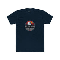We The People Coffee Co. Tee: Tapered Fit, Unisex Lightweight Combed Cotton Crew Neck.