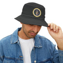 Montaga Seal Bucket Hat Casual Headwear in Black