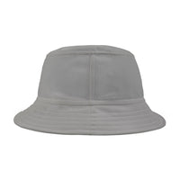 Montaga Seal Bucket Hat Casual Headwear in Light Grey