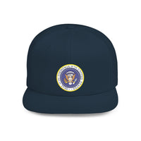 The Montaga Podcast Stylish Flat Bill Snapback Hat.