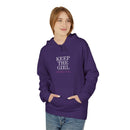 "Keep The Girl | Become The Woman" Fleece Hoodie - Cozy Pullover.
