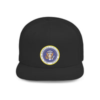 The Montaga Podcast Stylish Flat Bill Snapback Hat.