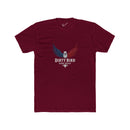 Dirty Bird Dark Roast Tee: Tapered Fit, Unisex Lightweight Combed Cotton Crew Neck.