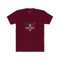 Dirty Bird Dark Roast Tee: Tapered Fit, Unisex Lightweight Combed Cotton Crew Neck.