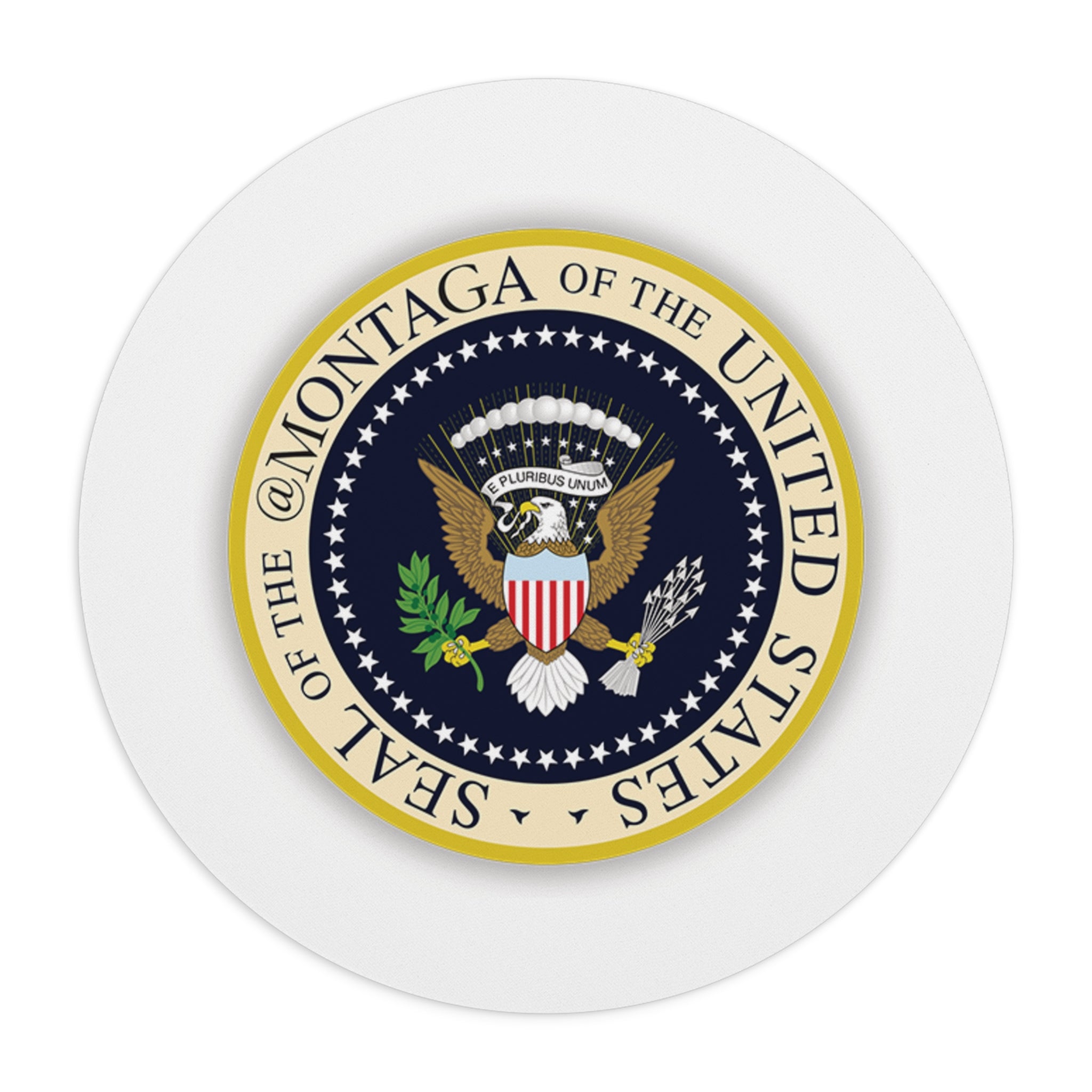 The Montaga Podcast Seal Mouse Pad: Office Decor
