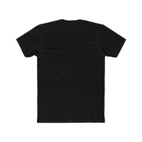 "Hello My Name is Daddy" Tee: Green name tag design. Tapered Fit, Combed Cotton Crew Neck.