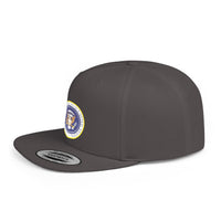 The Montaga Podcast Stylish Flat Bill Snapback Hat.