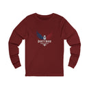 Dirty Bird Dark Roast Long Sleeve Tee, Unisex Long Sleeve T-Shirt.