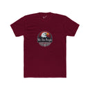 We The People Coffee Co. Tee: Tapered Fit, Unisex Lightweight Combed Cotton Crew Neck.